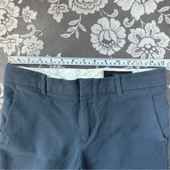 Gucci Mid Rise Wool Blend Boot Cut Trousers Sz 38 IT - Picture 11 of 16